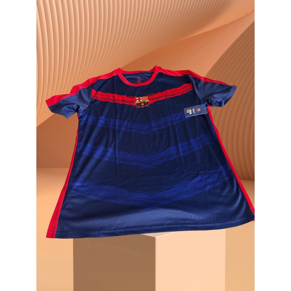 NWT FC Barcelona Soccer Jersey Shirt - Men's XL Blue Logo FCB Barca